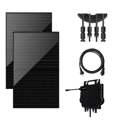 Balkonkraftwerk 800w Growatt Fullblack 405w Slenergy