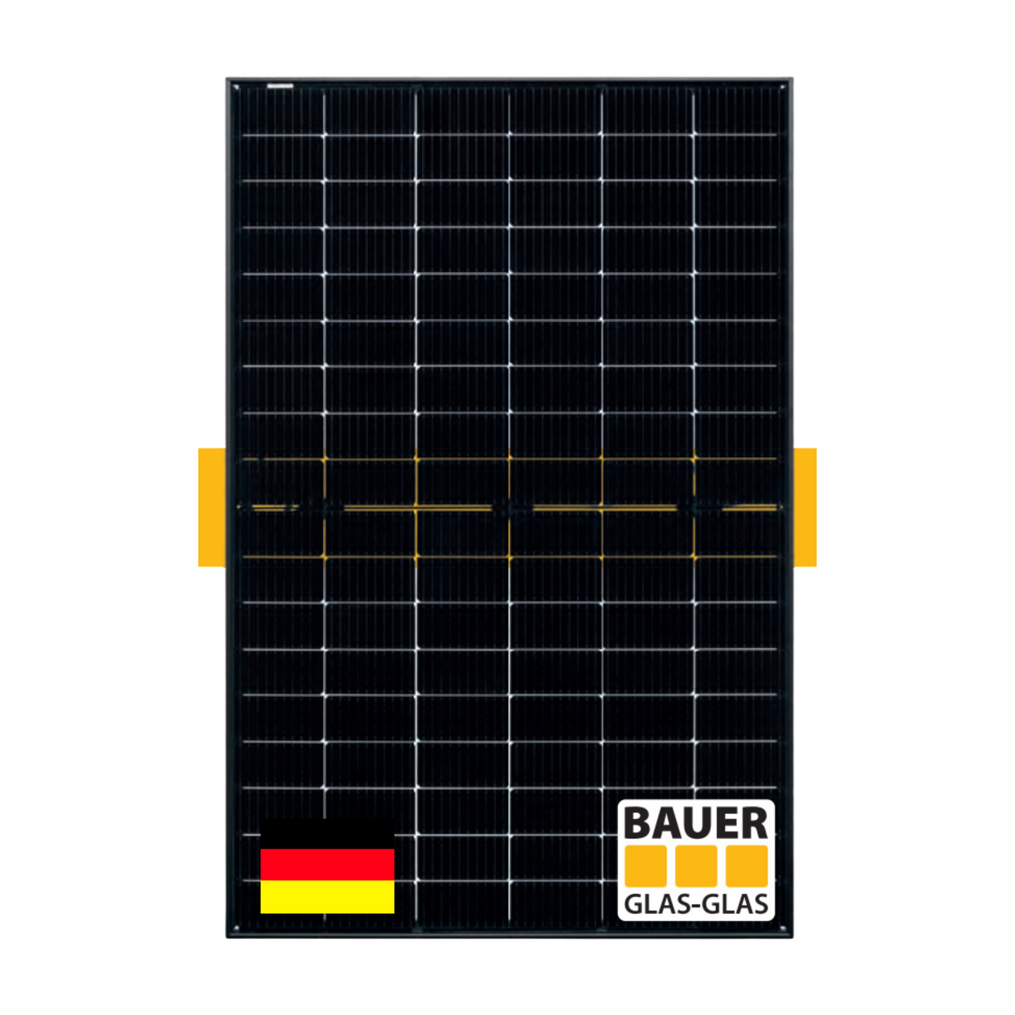 35x Bauer 400w Solarmodul BIFAZIAL GLAS/GLAS ( Palette ) - Deutscher Hersteller